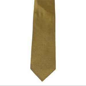 Bachrach Striped Silk Tie, Gold
